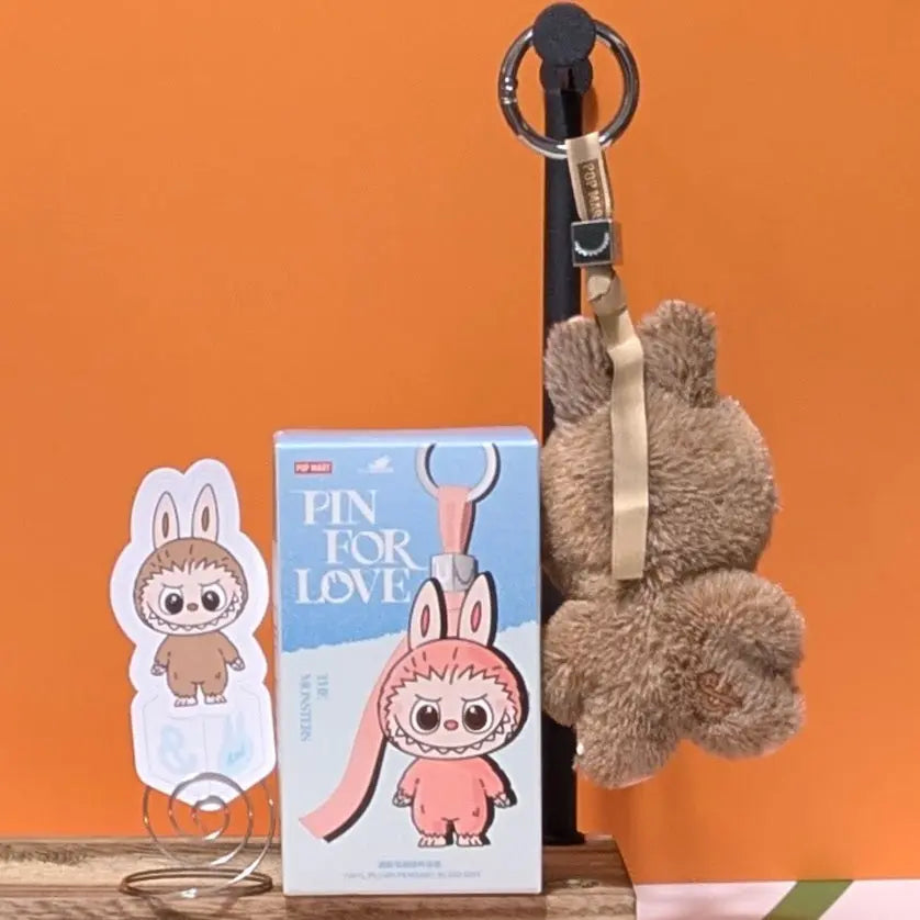 [CHOOSE YOUR LETTERS OPTION!] [IN STOCK] POPMART Labubu Pin for Love