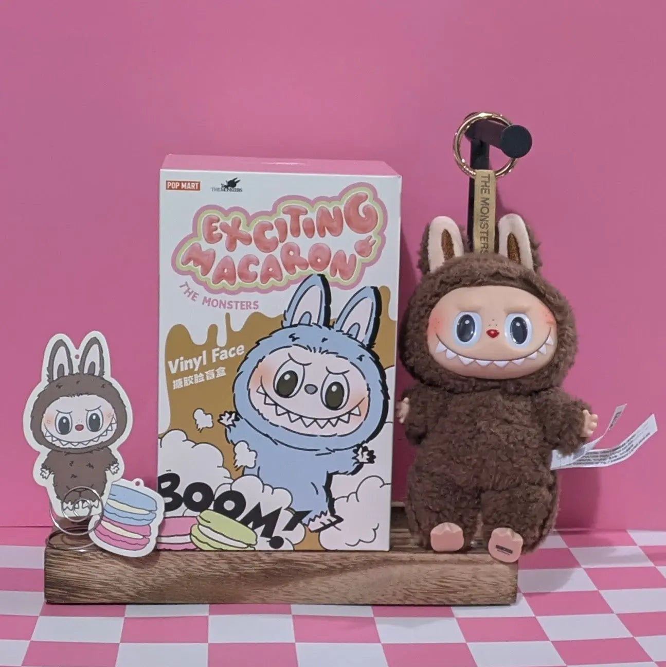 [IN STOCK] POPMART Exciting Macaron Vinyl Face Blind Box Labubu