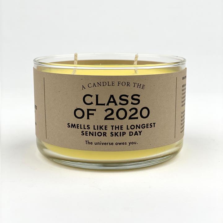 WHISKEY RIVER SOAP CO - Candles For... Eight3Five Inc Pandemic Line - Class of 2020 