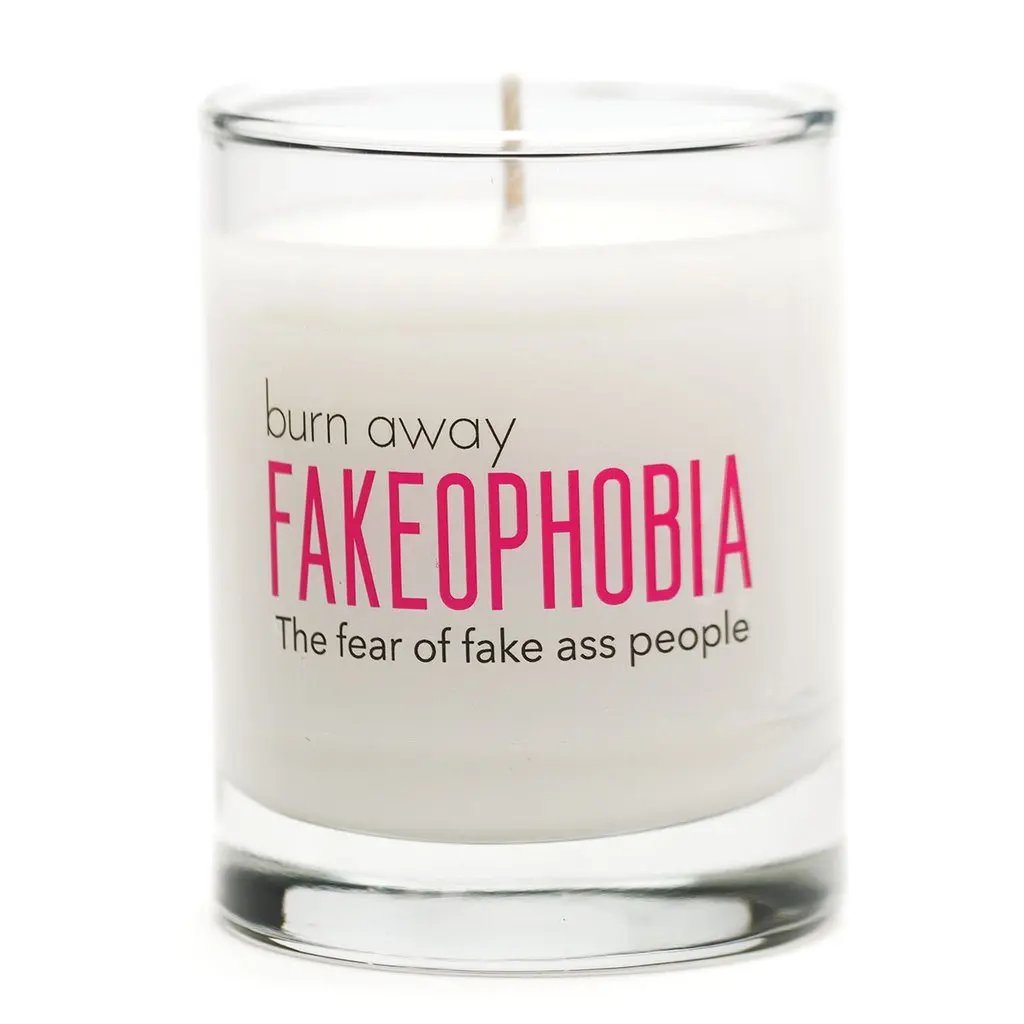 WHISKEY RIVER CO - Burn Away Phobia Candles Eight3Five Inc Fakeophobia 
