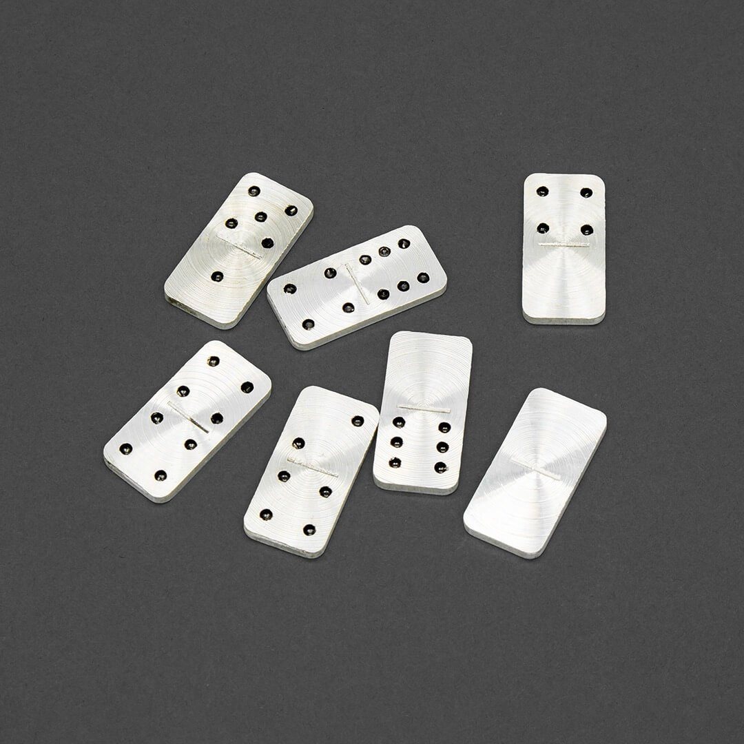 IRON & GLORY Play On - Mini Travel Domino Set Eight3Five Inc 