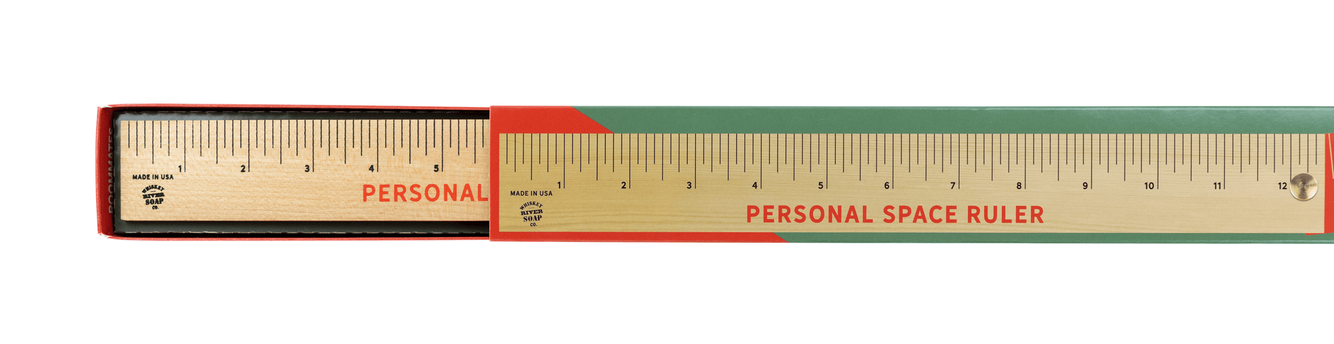 WHISKEY RIVER SOAP CO - Personal Space Ruler For Roommates Ruler Whiskey River Soap Co 