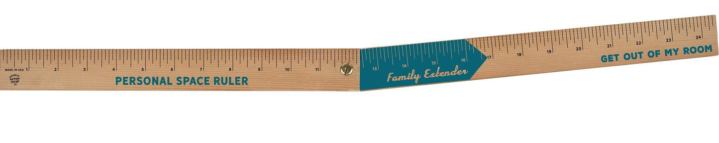 WHISKEY RIVER SOAP CO - Personal Space Ruler For Family Ruler Whiskey River Soap Co 