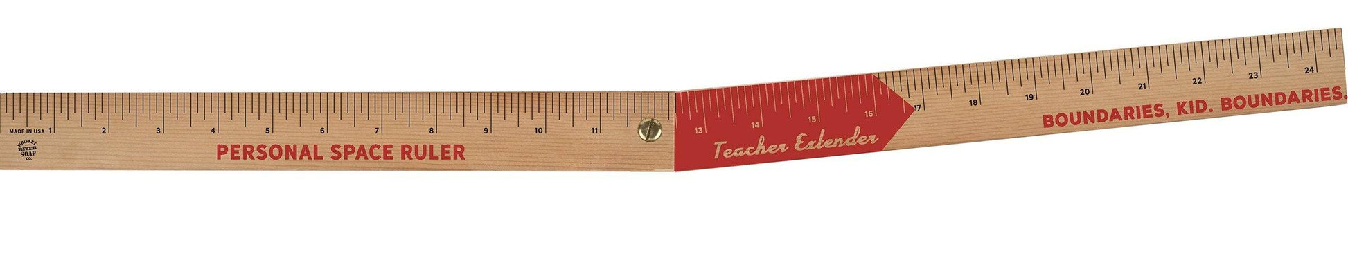 WHISKEY RIVER SOAP CO - Personal Space Ruler For Teachers Ruler Whiskey River Soap Co 