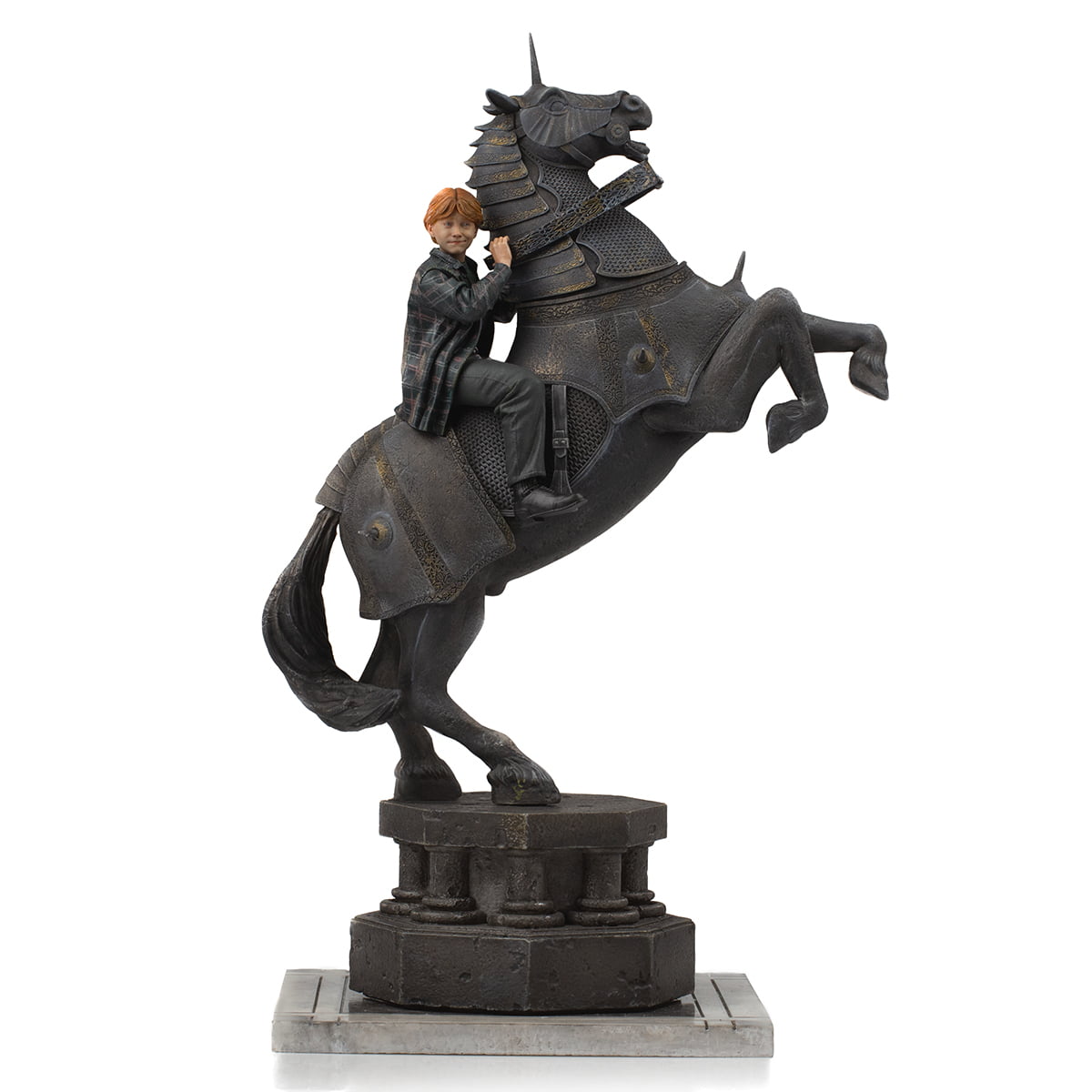 IRON STUDIOS Ron Weasley at The Wizard Chess Deluxe Art Scale 1/10 - Harry Potter Collectibles Iron Studios 