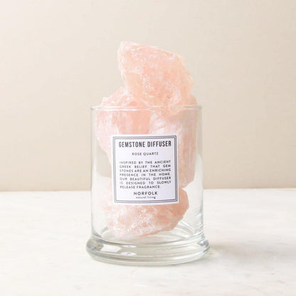 GEMSTONE DIFFUSER Rose Quartz Diffuser ATLANTIC FOLK 