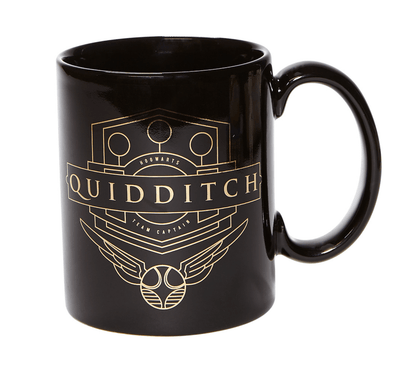 HARRY POTTER Quidditch Gold Mug Mug Enesco 