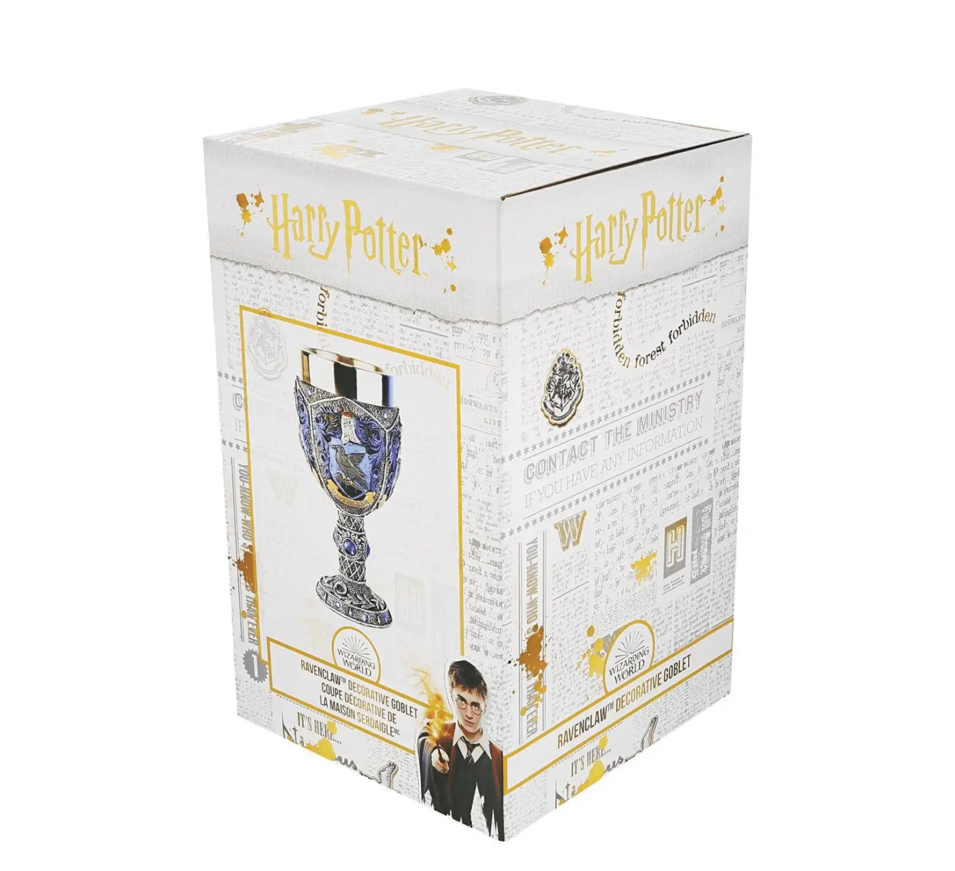 WIZARDING WORLD OF HARRY POTTER - Ravenclaw Decorative Goblet Collectible Enesco 