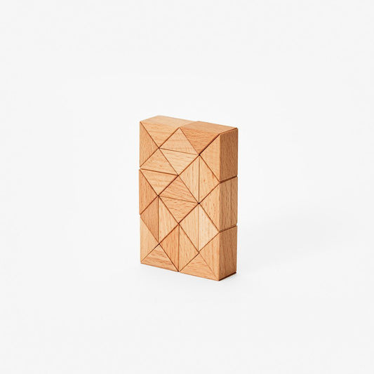 Snake Block (Small - Natural Finish)