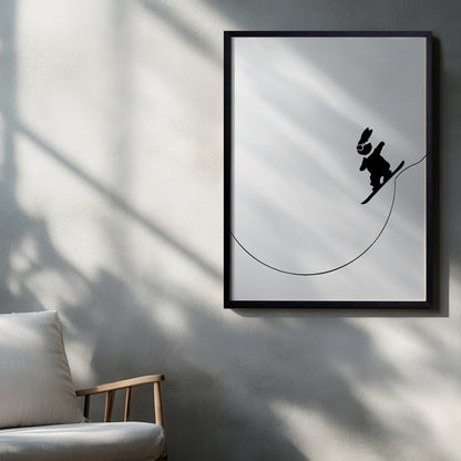 HAM Snowboard Print