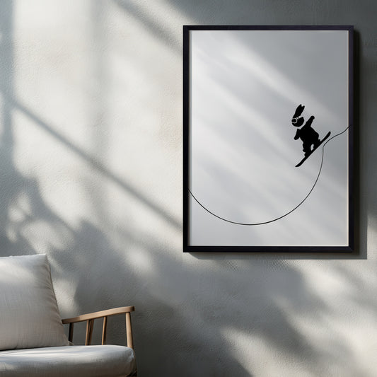 HAM Snowboard Print