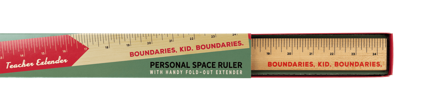 WHISKEY RIVER SOAP CO - Personal Space Ruler For Teachers Ruler Whiskey River Soap Co 