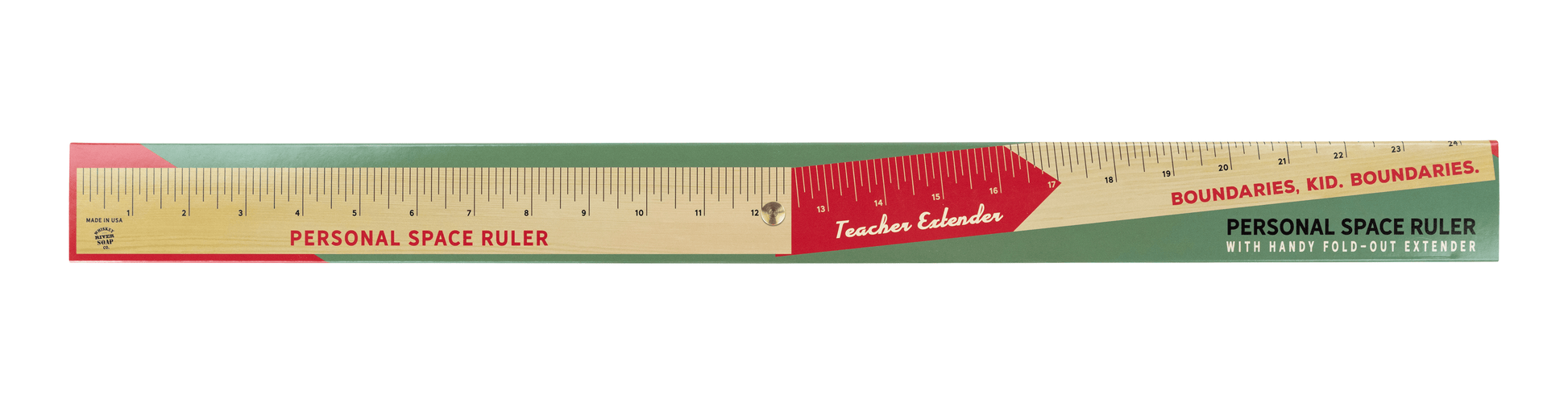 WHISKEY RIVER SOAP CO - Personal Space Ruler For Teachers Ruler Whiskey River Soap Co 