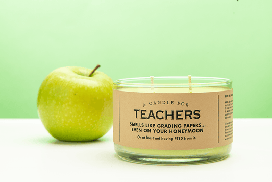 WHISKEY RIVER SOAP CO - Teachers Duo Candle Whiskey River Soap Co 