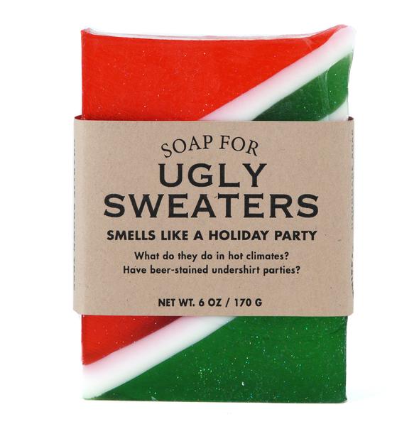 WHISKEY RIVER SOAP CO - Holiday Duo - Ugly Sweaters Candle Whiskey River Soap Co Soap 