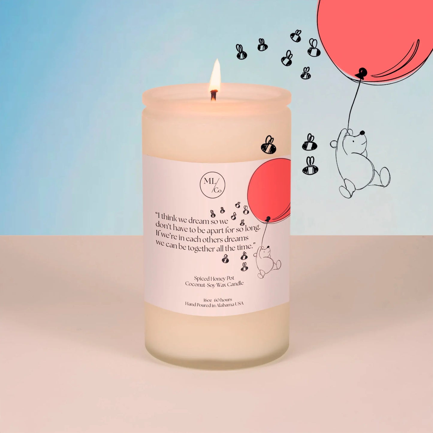 Winnie The Pooh Dream Candle by MLCo MLCo