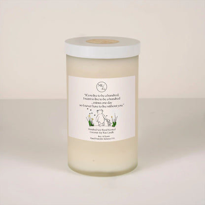 Winnie The Pooh Minus One Day Candle by MLCo MLCo