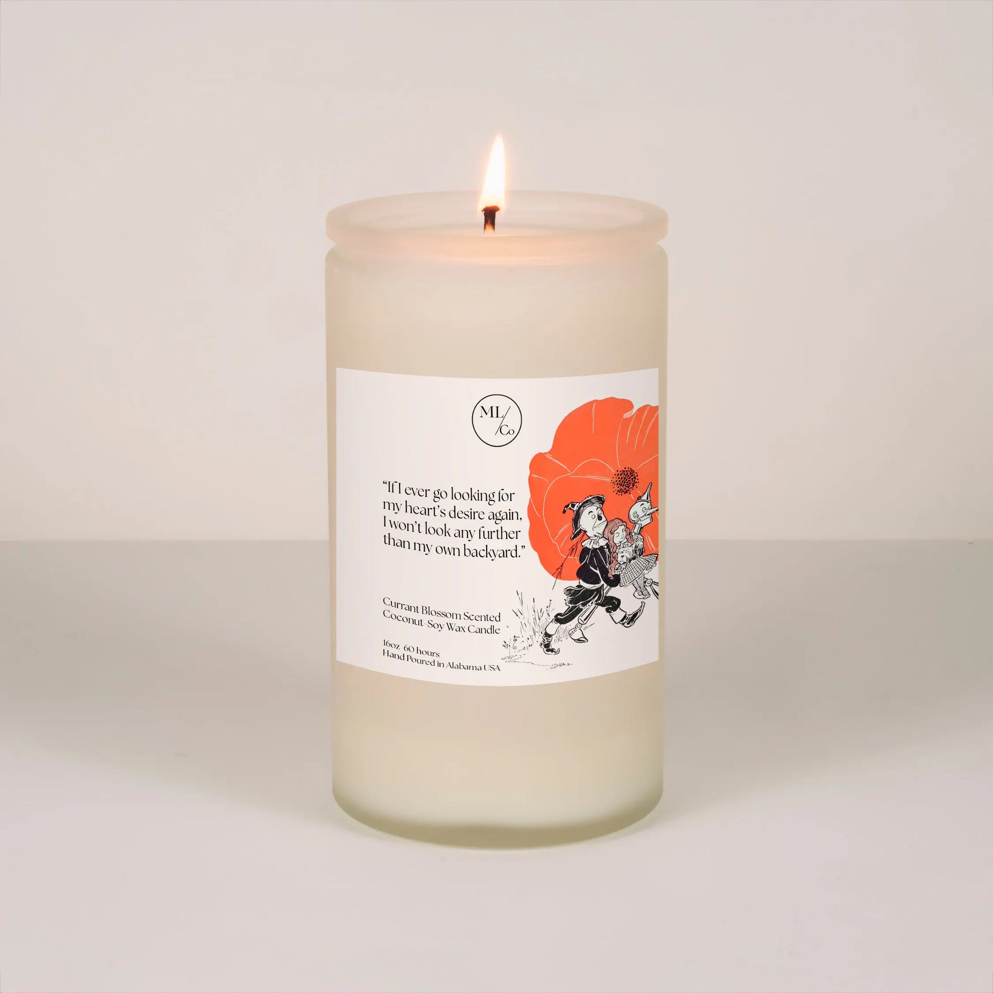 Wonderful Wizard of Oz Heart's Desire Candle by MLCo MLCo