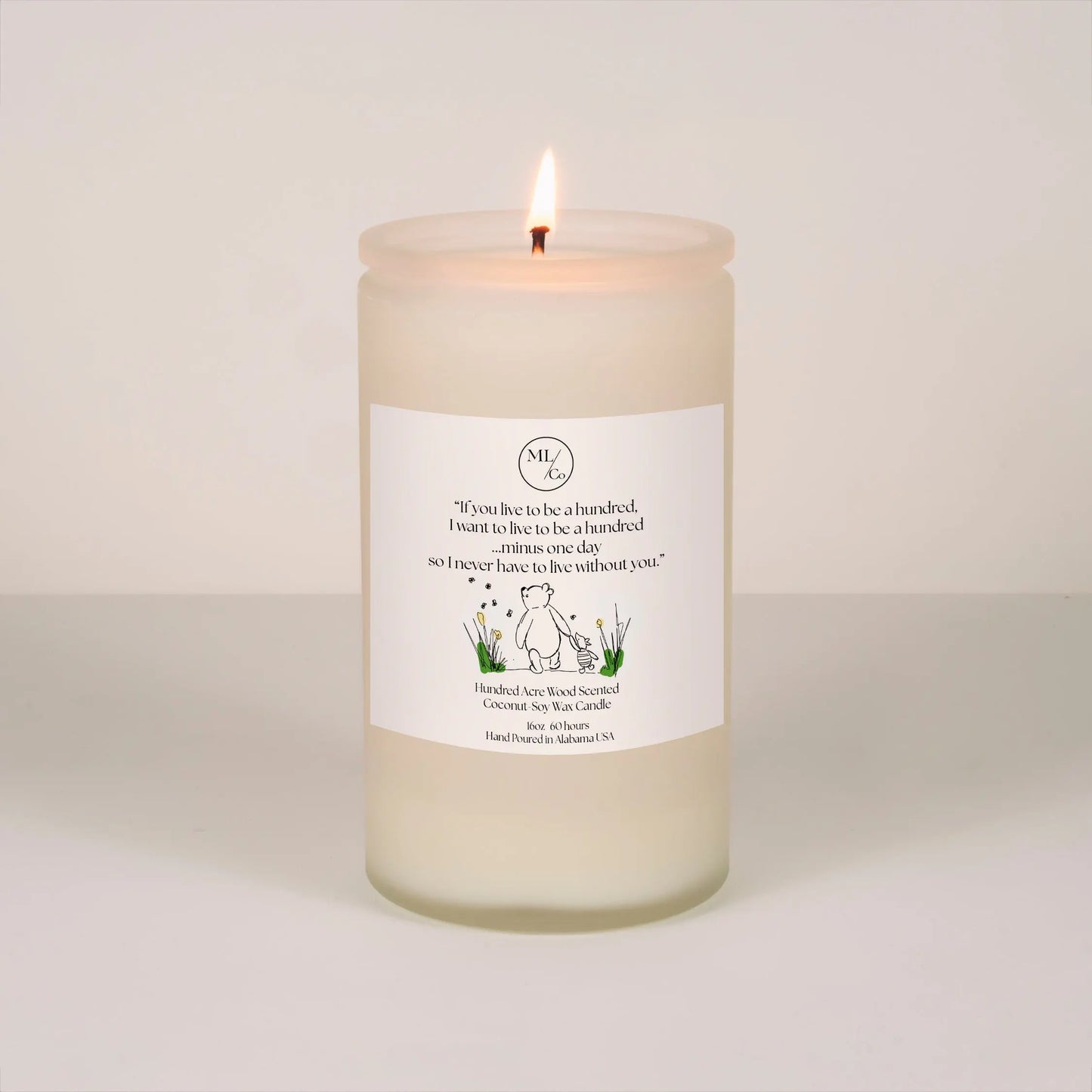 Winnie The Pooh Minus One Day Candle by MLCo MLCo