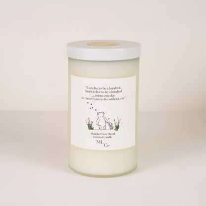 Winnie The Pooh Minus One Day Candle by MLCo