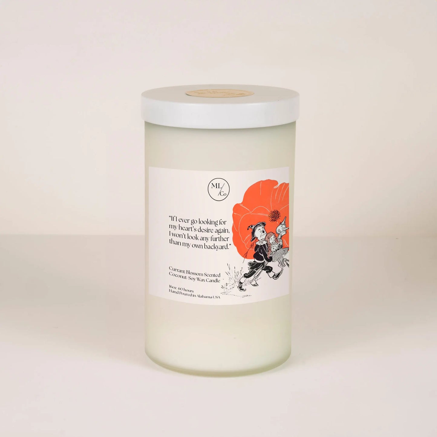 Wonderful Wizard of Oz Heart's Desire Candle by MLCo MLCo