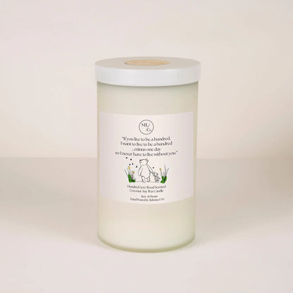 Winnie The Pooh Minus One Day Candle by MLCo MLCo