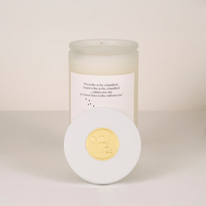 Winnie The Pooh Minus One Day Candle by MLCo