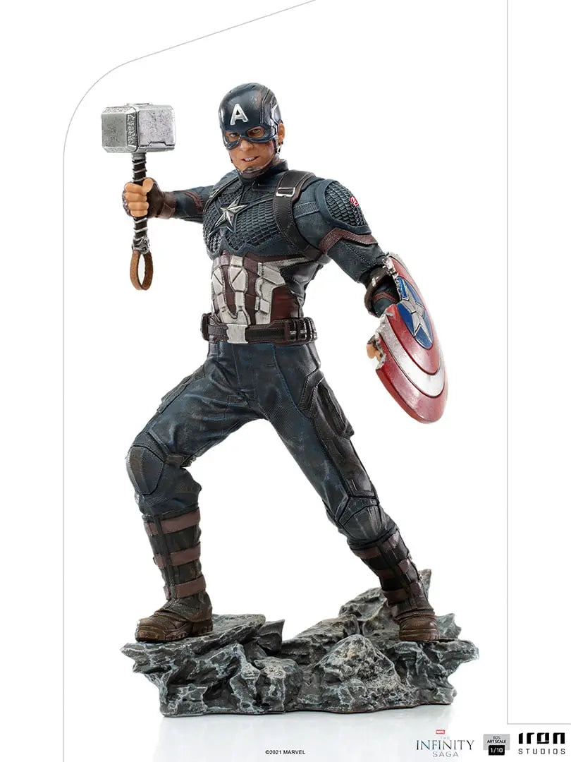 IRON STUDIOS Captain America Ultimate BDS Art Scale 1/10 - The Infinity Saga Collectibles Iron Studios 