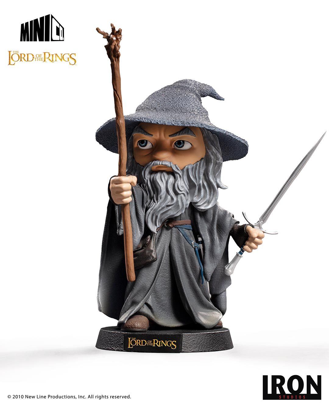 IRON STUDIOS MiniCo Gandalf - Lord Of The Rings Collectible Iron Studios 