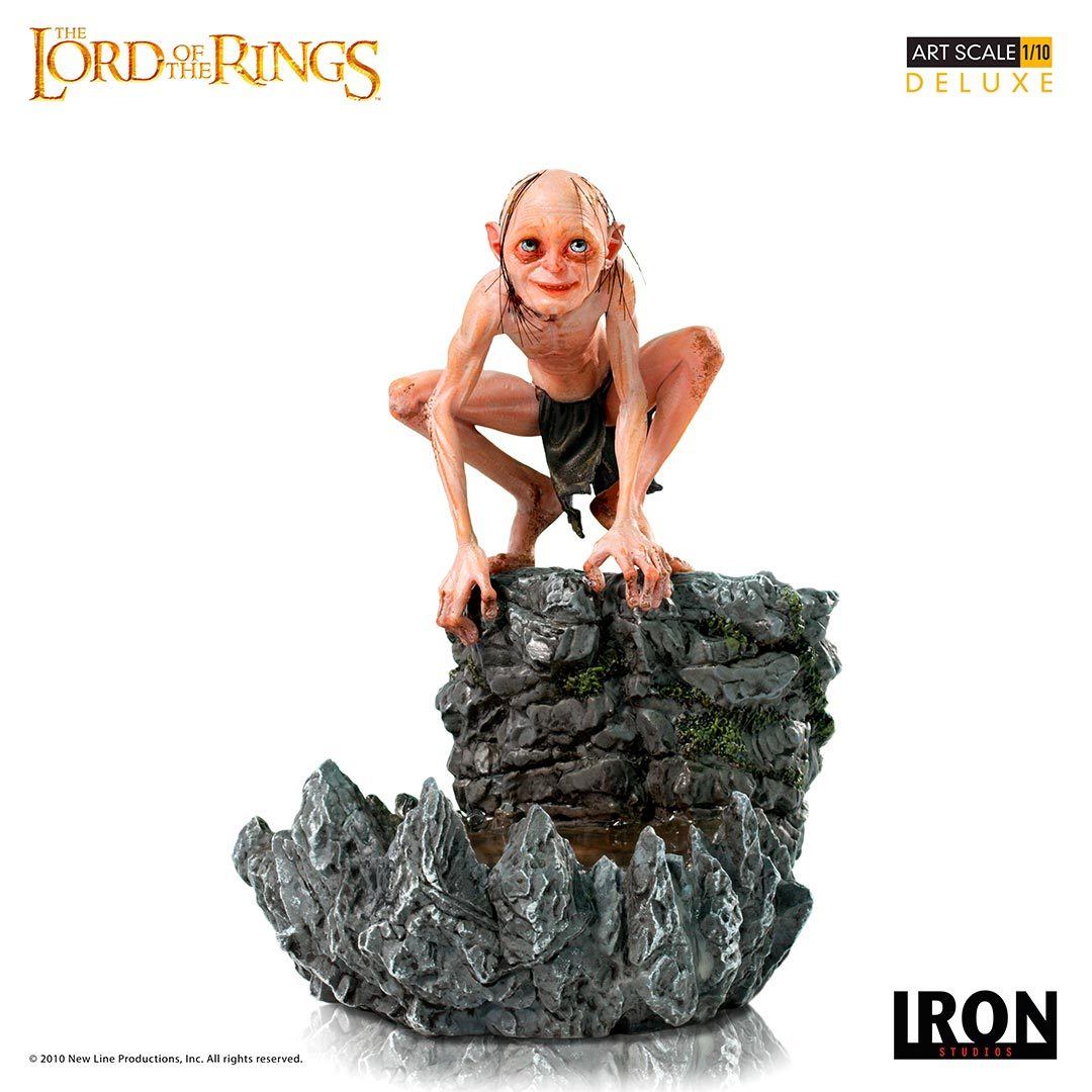 IRON STUDIOS - Gollum Deluxe Art Scale 1/10 - Lord of the Rings Collectible Iron Studios 