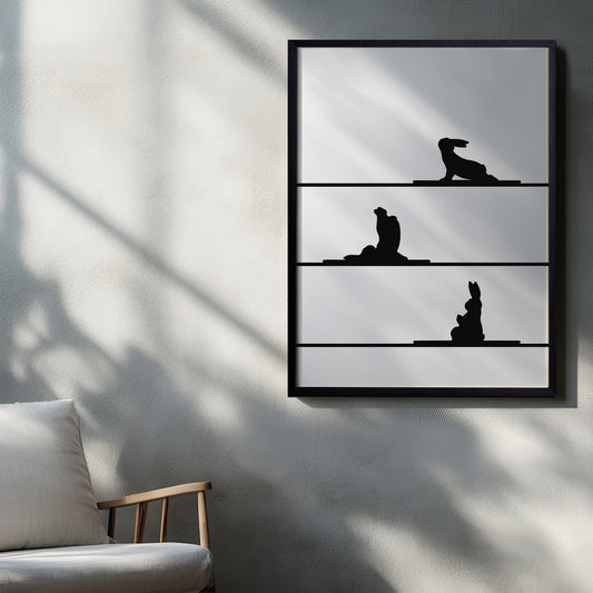 HAM Yoga Print