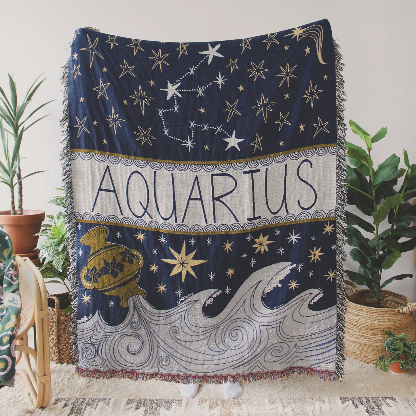 Zodiac Tapestry Blanket