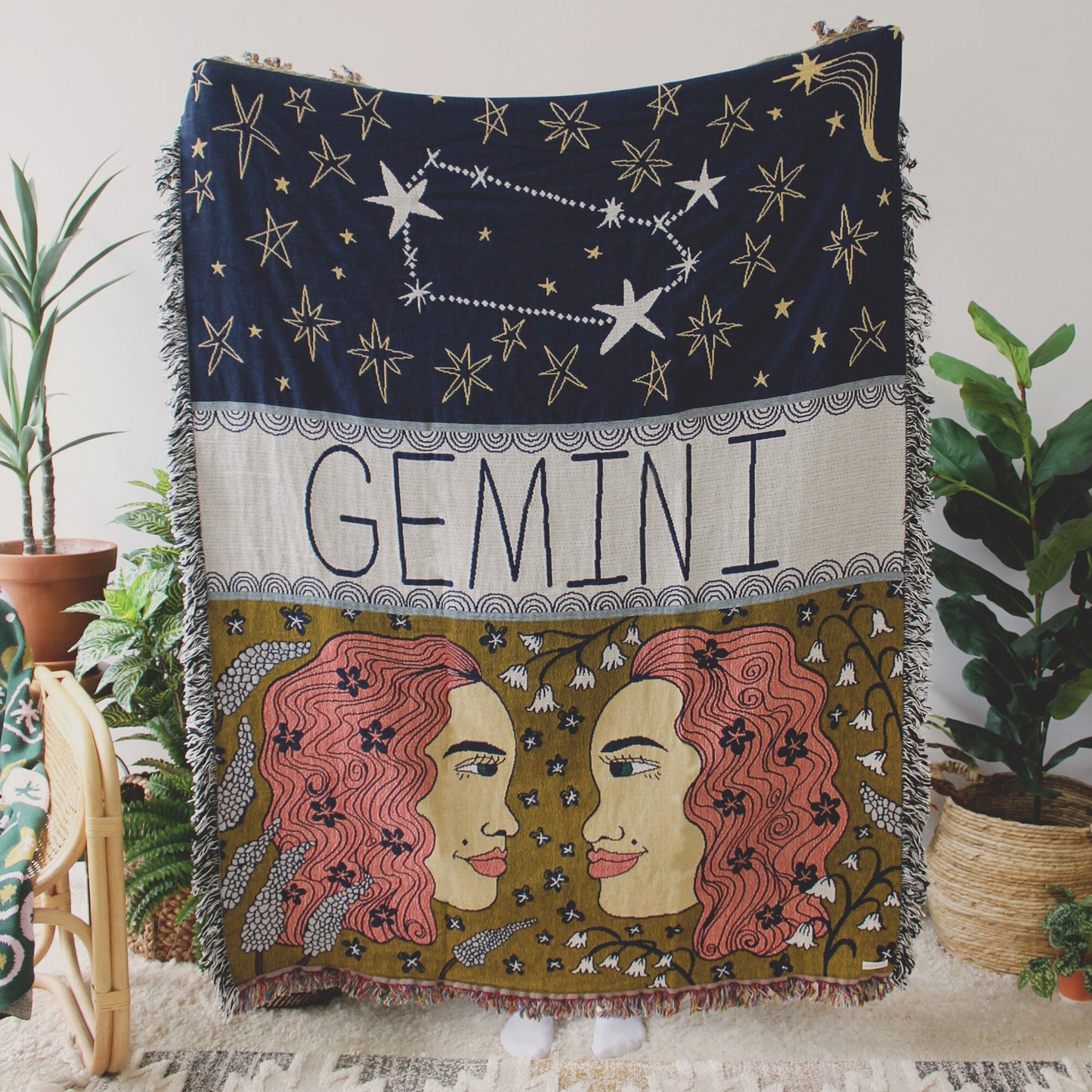 Zodiac Tapestry Blanket