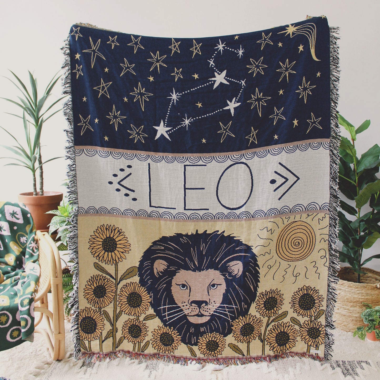 Zodiac Tapestry Blanket