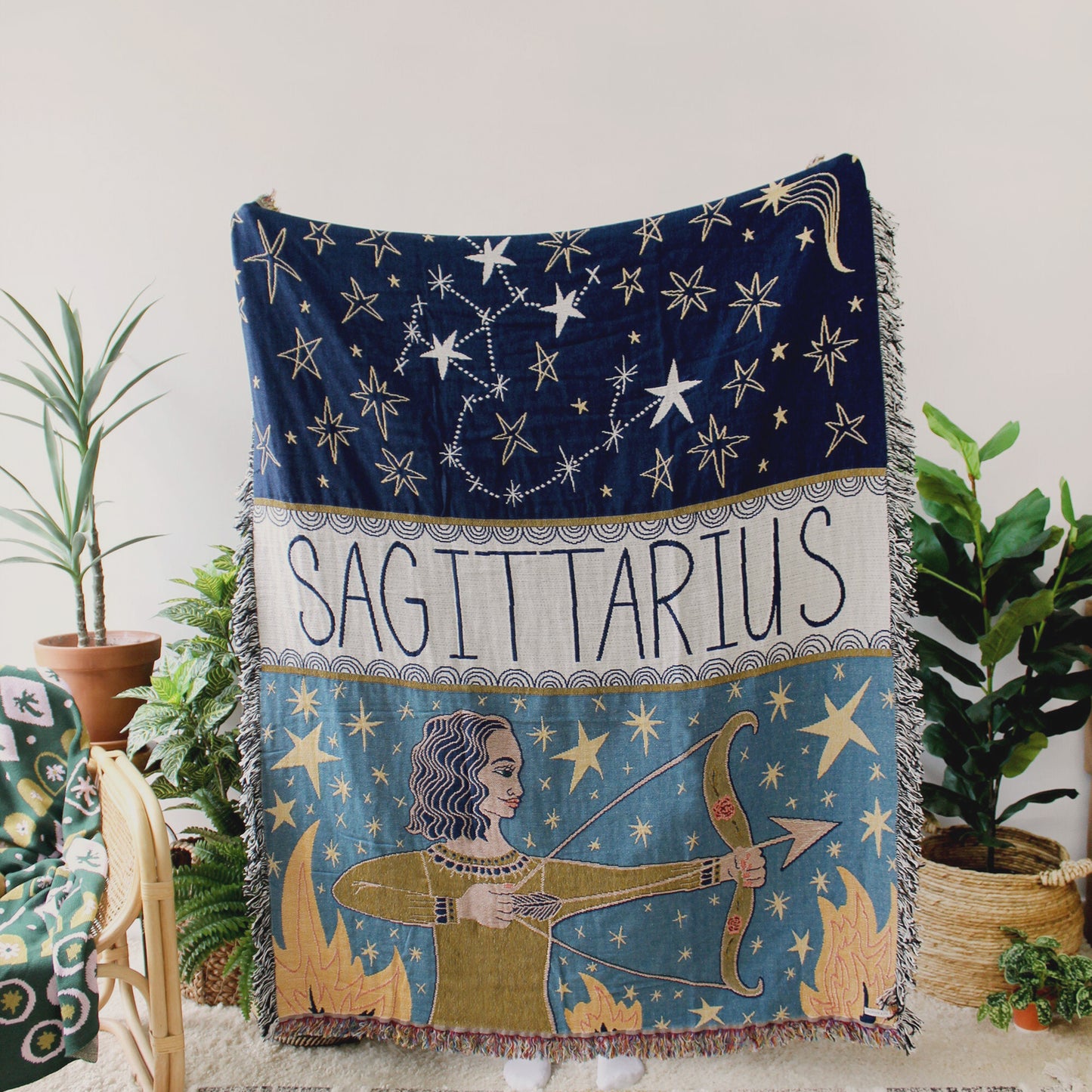 Zodiac Tapestry Blanket