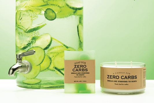 WHISKEY RIVER SOAP CO - Zero Carbs Duo Candle Whiskey River Soap Co 