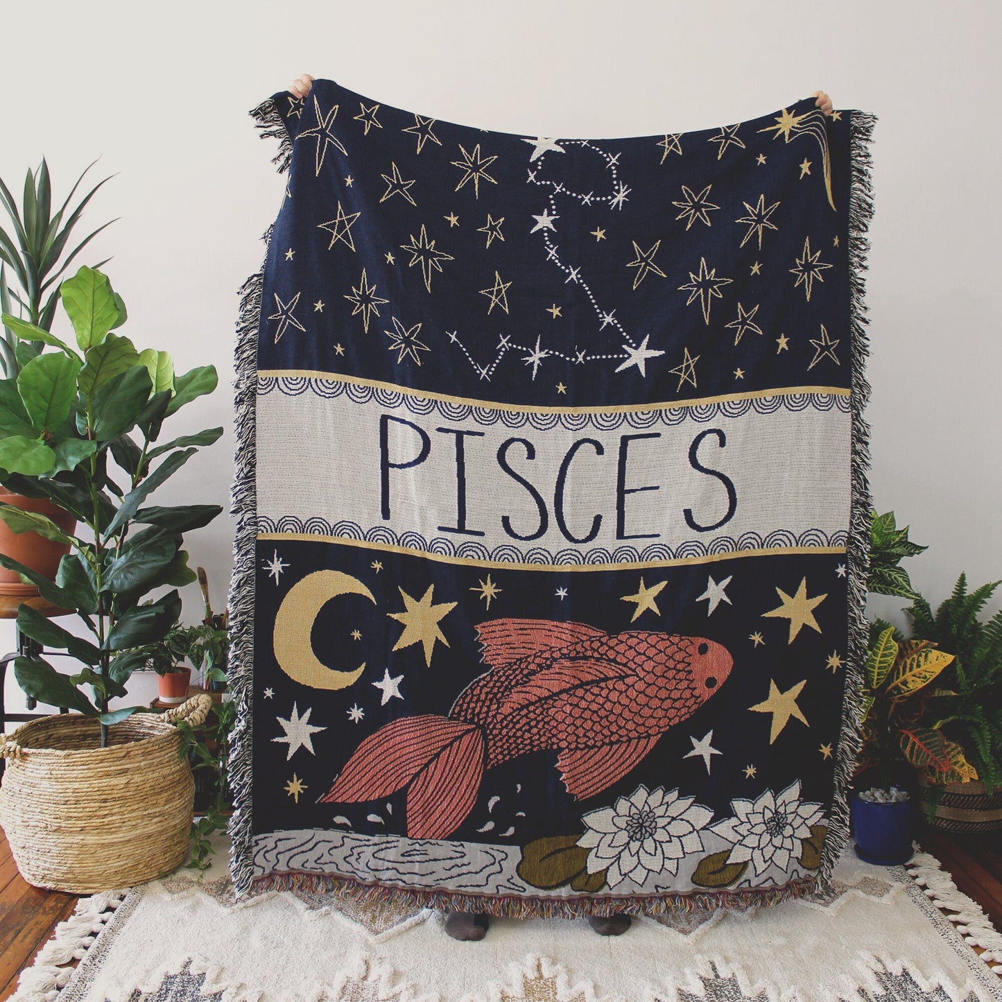 Zodiac Tapestry Blanket