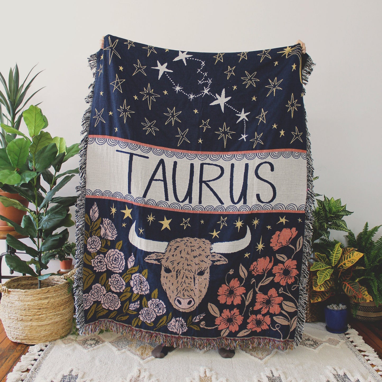 Zodiac Tapestry Blanket