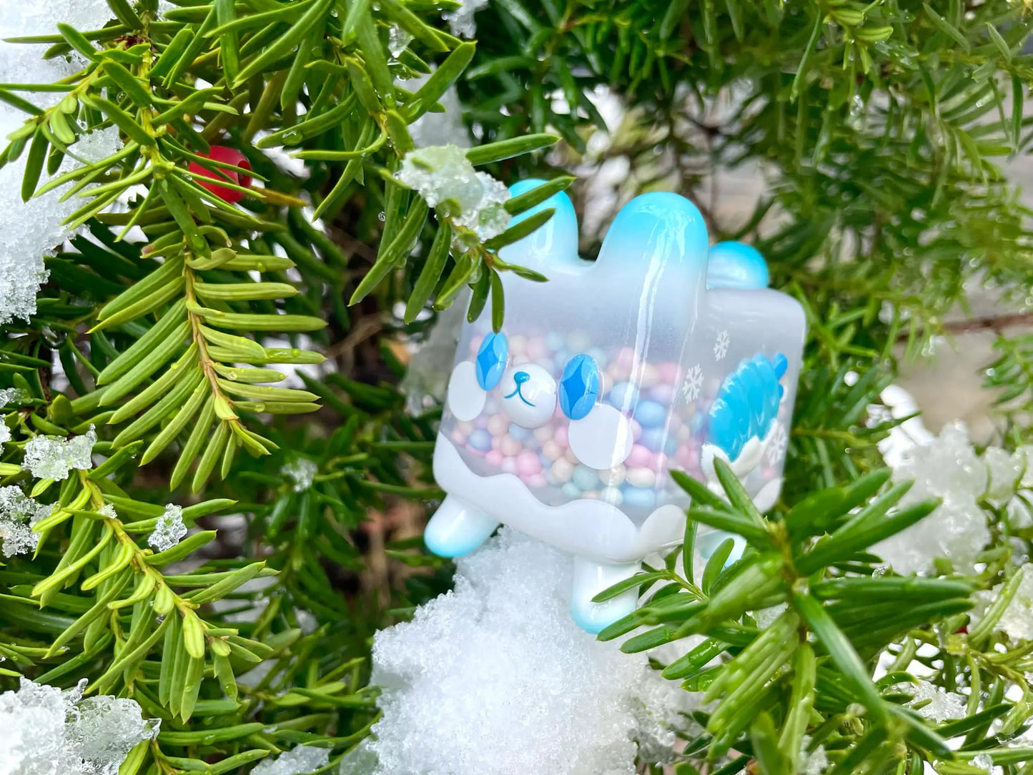 Box Bear - Snow Ver. by Rato Kim