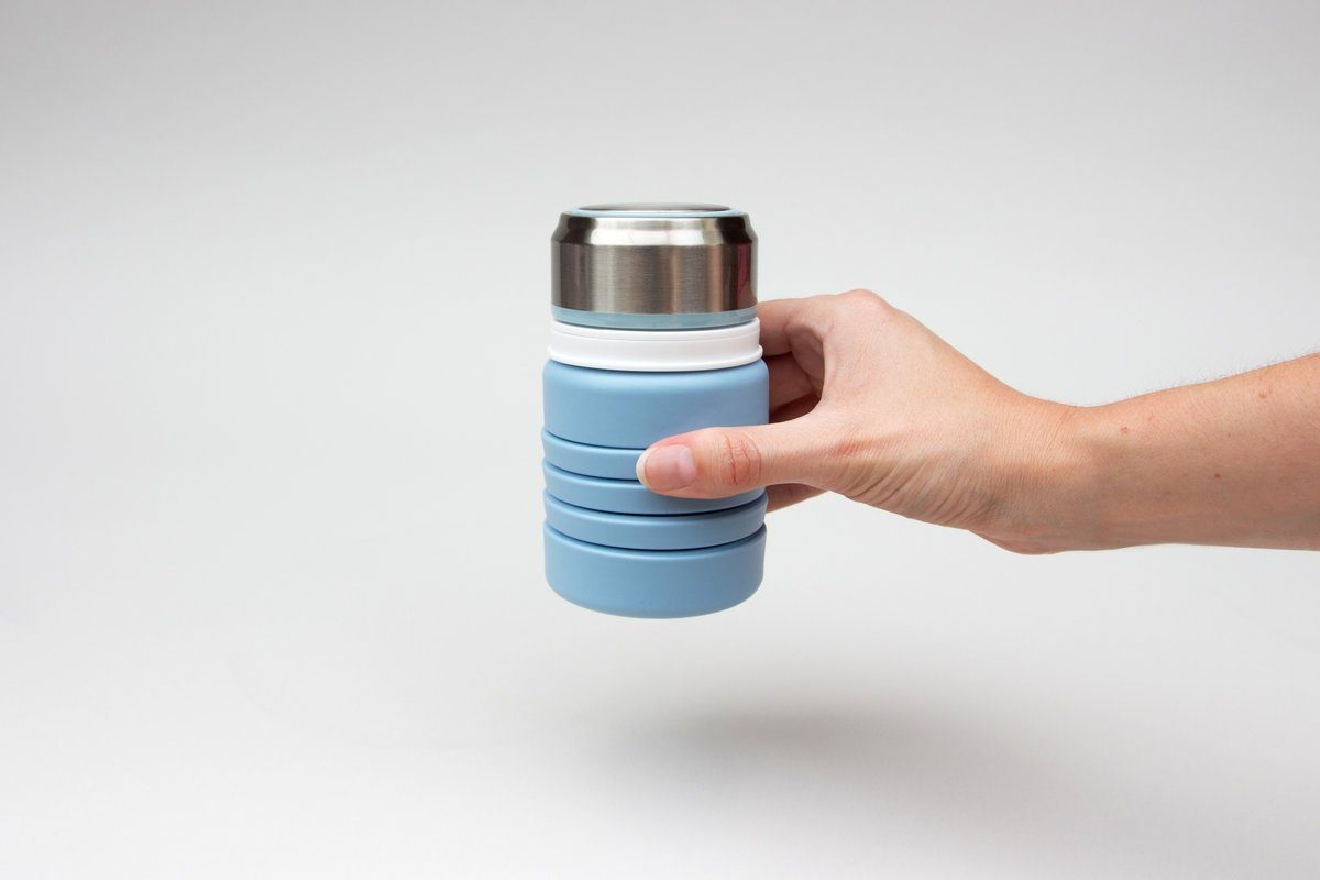 Collapsible Water Bottle Drink Bottle Suck UK 