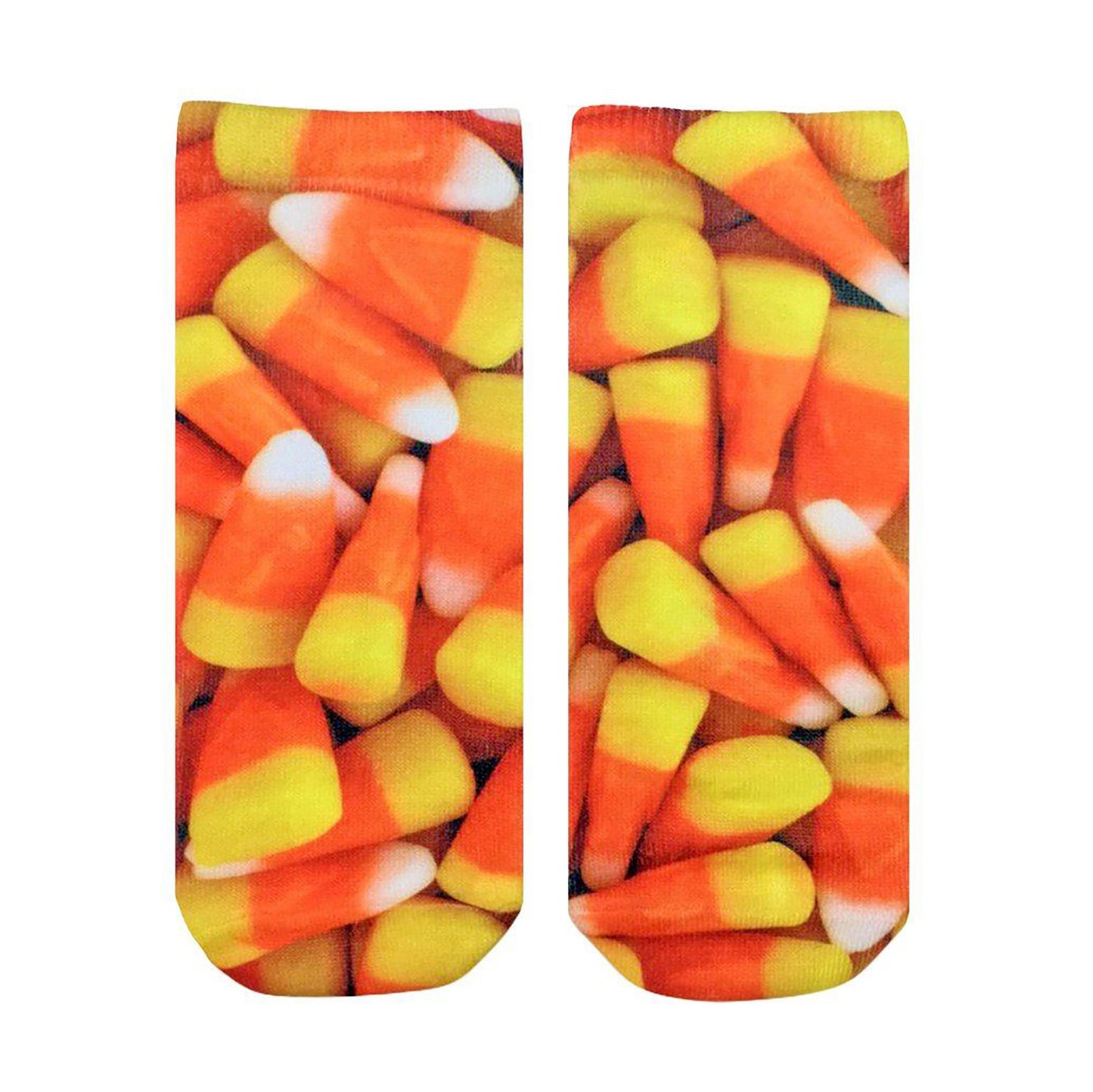 Candy Corn Ankle Socks