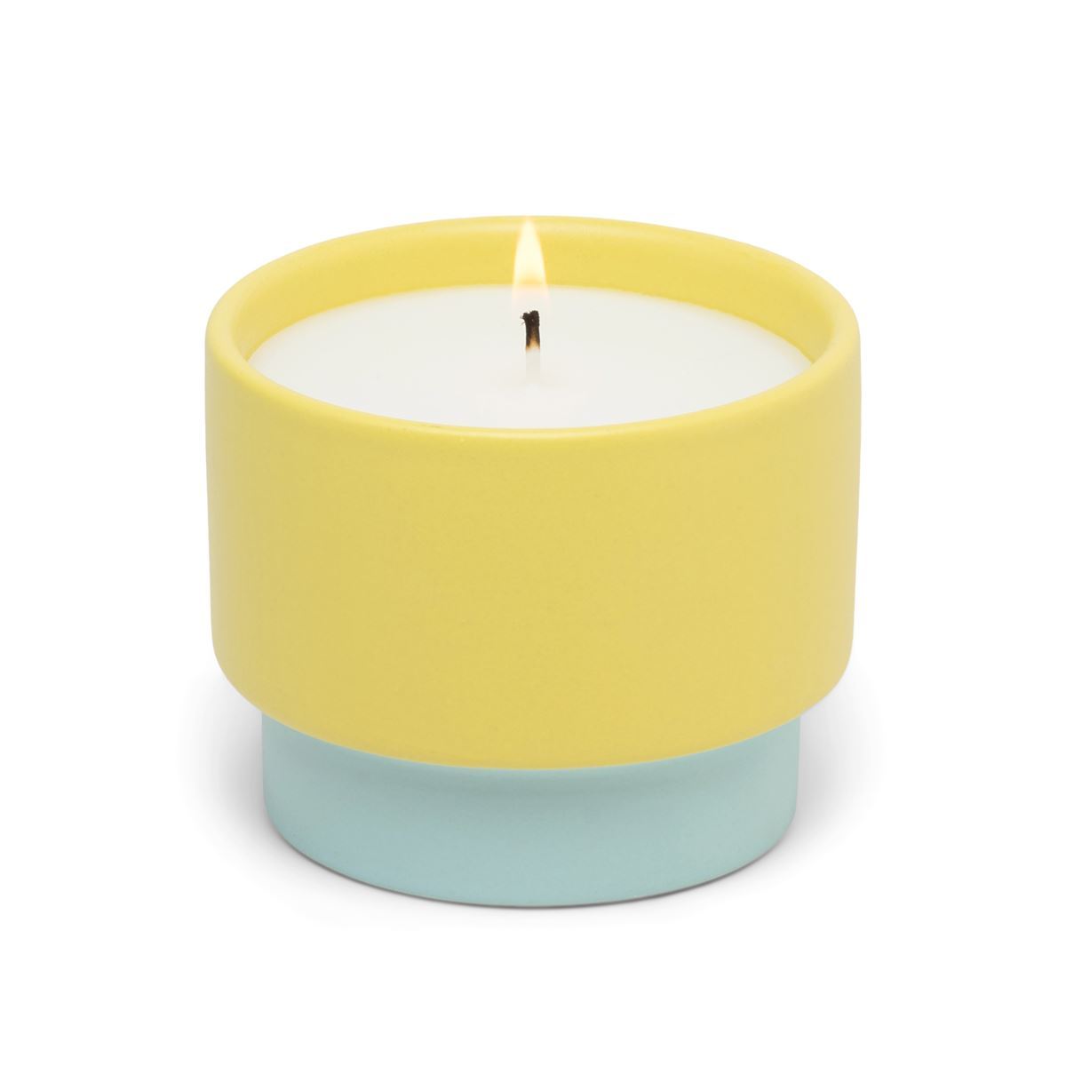 PADDYWAX - Color Block Candle - Yellow/Mint - Minty Verde Candle Paddywax 