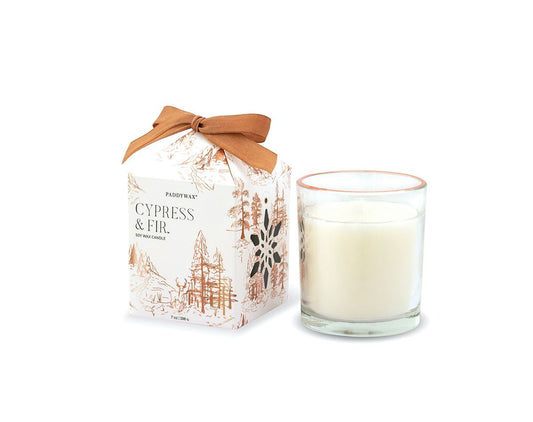 PADDYWAX - Glass Votive With Ornament Candle Paddywax 