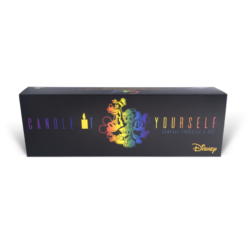 Maison Francal - Coffret à composer de 5 bougies Disney "Candle It Yourself" Candles Maison Francal 