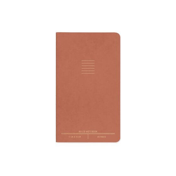 Flex Cover Notebook - Bright Terracotta Notebook Designworks Ink 