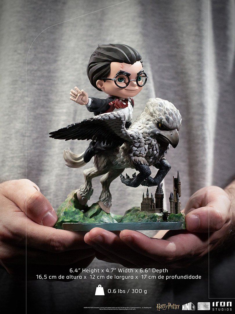 PREORDER - IRON STUDIOS - Minico Harry Potter & Buckbeak - MiniCo Illusion Series Collectible Iron Studios 