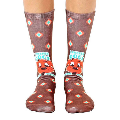 LIVING ROYAL Dogs Over People Crew Socks Socks living royal 