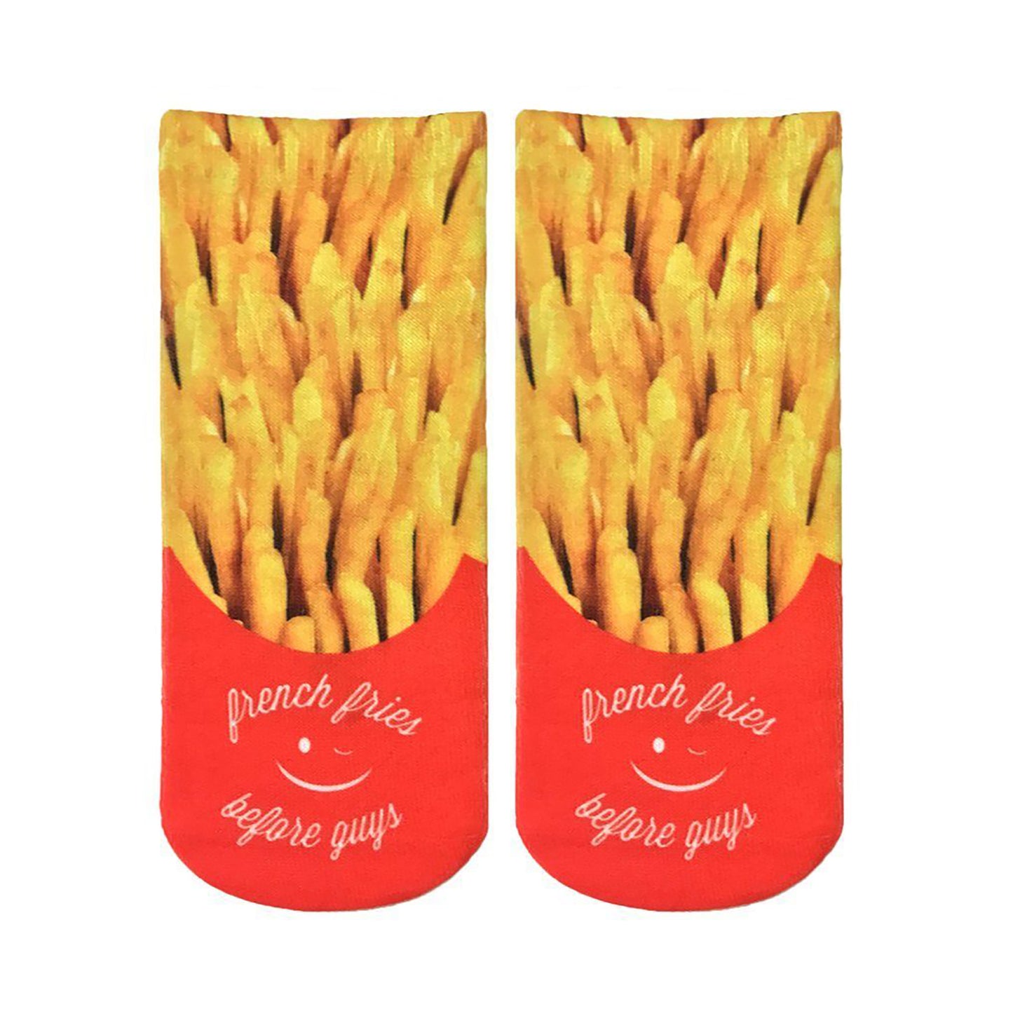 Fries Before Guys Ankle Socks