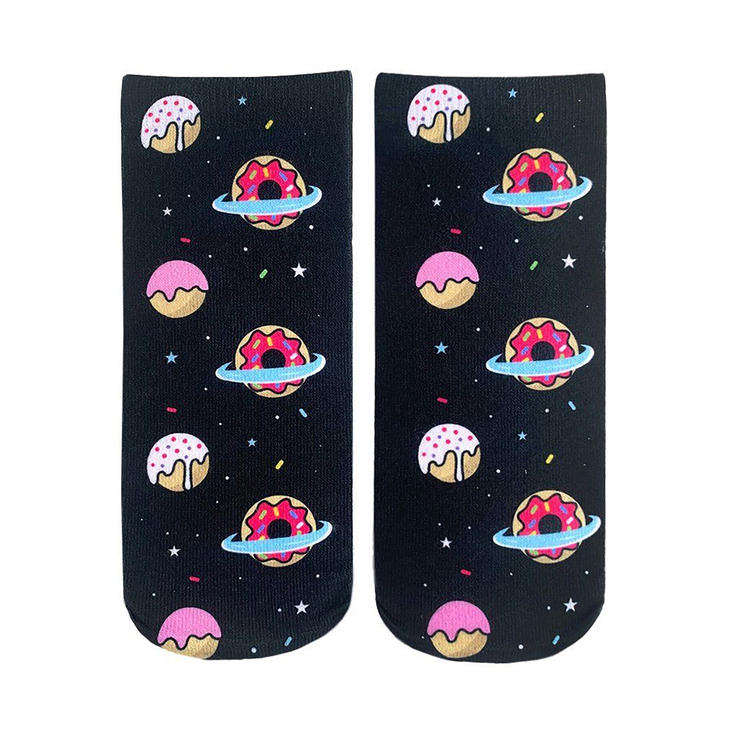 Galaxy Donut Ankle Socks