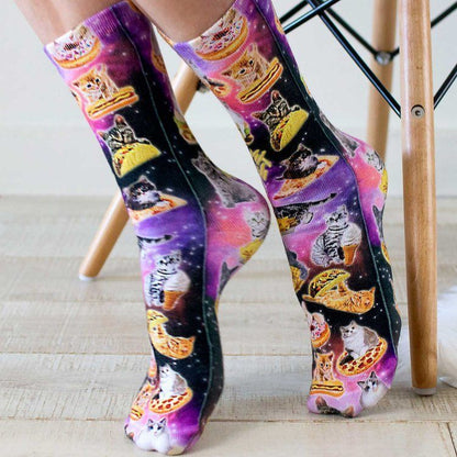 LIVING ROYAL Cat Cravings Crew Socks Socks living royal 